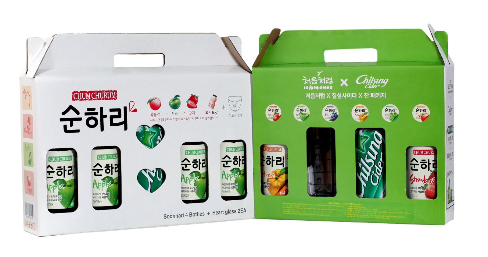 set qua tang ruou soju hàn quốc