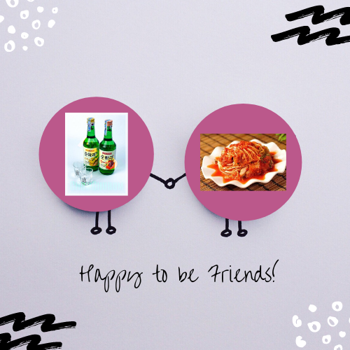 Kim chi Hàn Quốc và soju Chum Churum